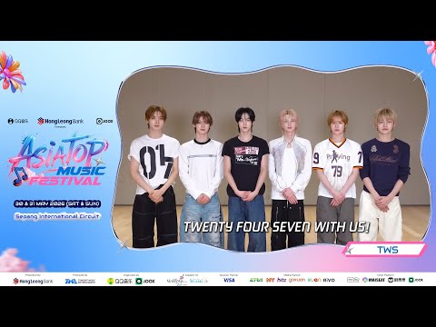TWS is set to perform at 2026 ASIATOPMUSICFESTIVAL
