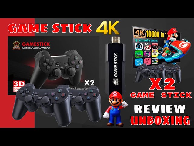 REVIEW UNBOXING GAME STICK 4K X2 