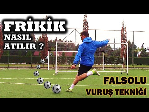 MESSİ Gibi Frikik At !! / Topa Falso Nasıl Verilir ? / Ayak İç Üstü Vuruş Tekniği / Curve Ball