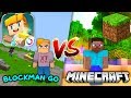 BLOCKMAN GO vs MINECRAFT | MINIGAMES 🕹️