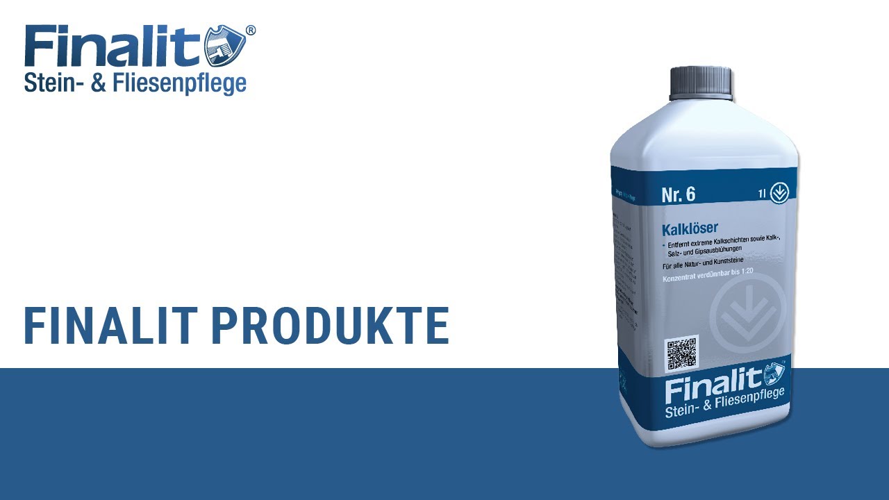 No. 6 Lime Solvent | Finalit Stein- und Fliesenpflege