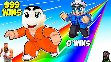 SHINCHAN NOOB vs PRO vs HACKER in PRISON RACE 2  with FRANKLIN & CHOP | DREAM SQUAD