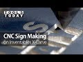 CNC Sign Making with Amana Tool 60° Insert V-Groove | ToolsToday CNC Sign Making with Amana Tool 60° Insert V-Groove | ToolsToday