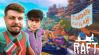 ENCONTRAMOS uma CIDADE INTEIRA no MAR - Raft - Parte 7