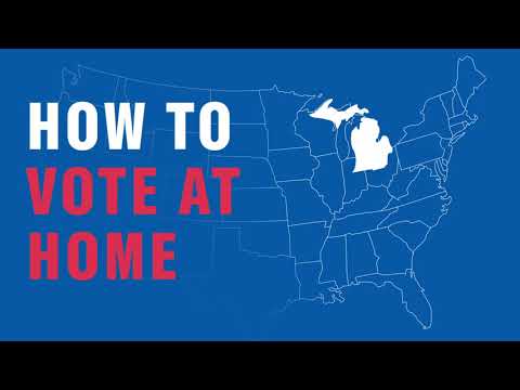 Video: How To Vote At Home
