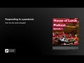 Responding to a pandemic | House of Lords Podcast | November