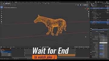 Few minutes Blender - Horse - MetaBall - alias MetaHorse Ep2 Return and got New power