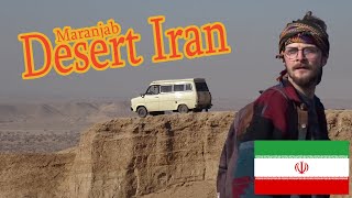 تنها در کویر ایران 🇮🇷، ماجراجویی در کویر مرنجاب! 🐫