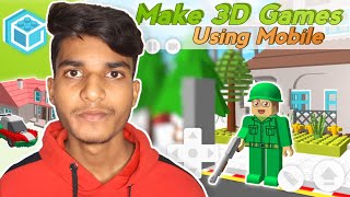 How to Make Professional 3D Games Using Mobile [PART-6]| Create 3D OpenWorld Games On Android screenshot 3