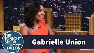 Gabrielle Union Swam with Pigs in the Bahamas