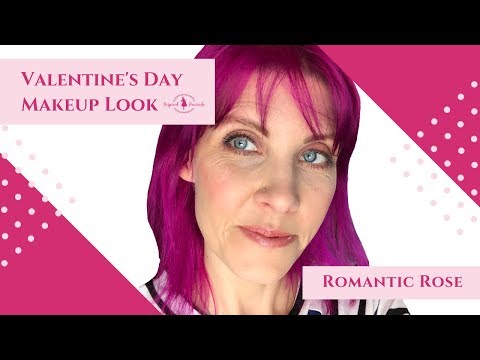 Valentine's Day Makeup Look Romantic Rose