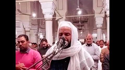 تلاوة خاشعة من سورة الأعراف من ليالى رمضان لعام 1445ه‍ لفضيلة الشيخ رمضان عمار