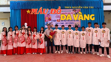 Múa Mashup Tuổi trẻ thế hệ Bác Hồ x Máu đỏ da vàng. Tập thể lớp 9A1 trường THCS Nguyễn Văn Tây