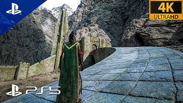 The Lord of the Rings In Unreal Engine 5 | Lord of the Rings Exclusive Gameplay | (4K 60FPS HDR)