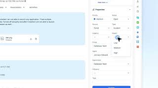 Auto-suggest and fill ticket fields