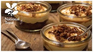 How to make vegan sticky toffee pudding pots - a recipe from our National Trust cafés