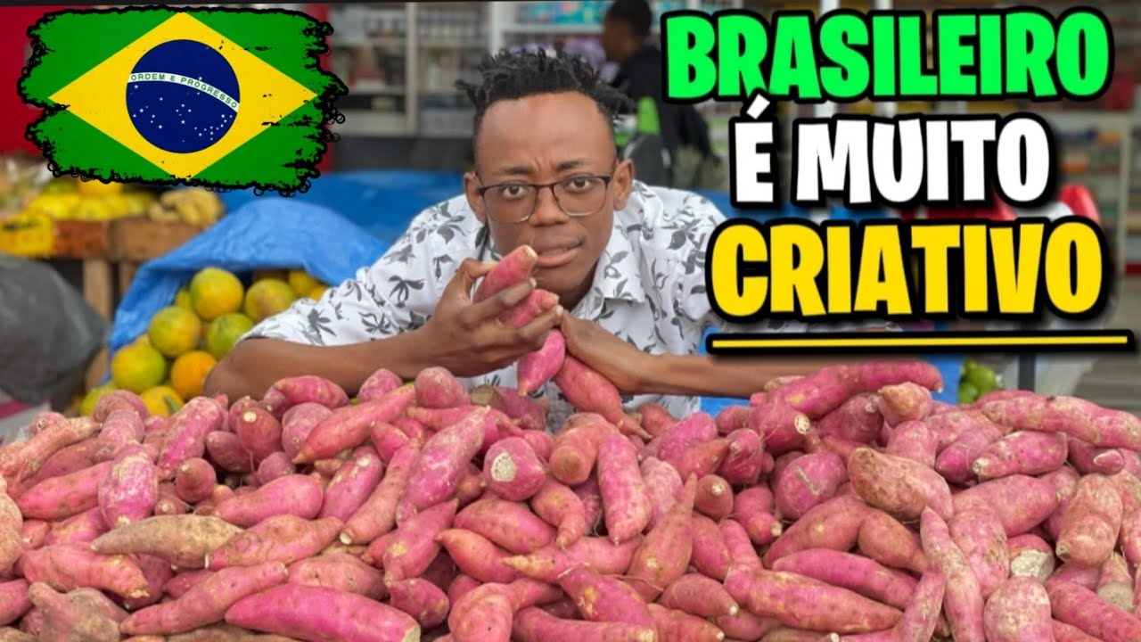 BRASILEIRO É MUITO CRIATIVO, TRANSFORMA QUALQUER COMIDA EM LUXO.