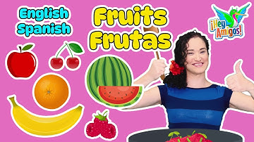 Fruit Names in Spanish and English: Interactive Bilingual Kids Song