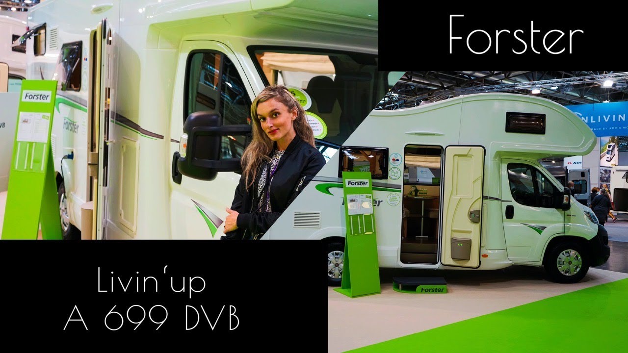 Forster Livin´up 2021 I A 699 DVB I Alkoven-Wohnmobil Fiat Ducato I Carvan Salon Düsseldorf 2020