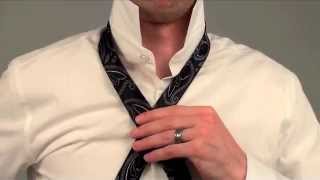 How to tie a tie in 10 seconds