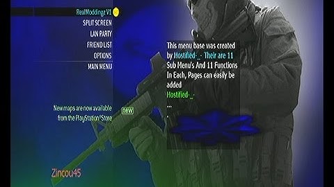 MW2 1.14 Menu Patch