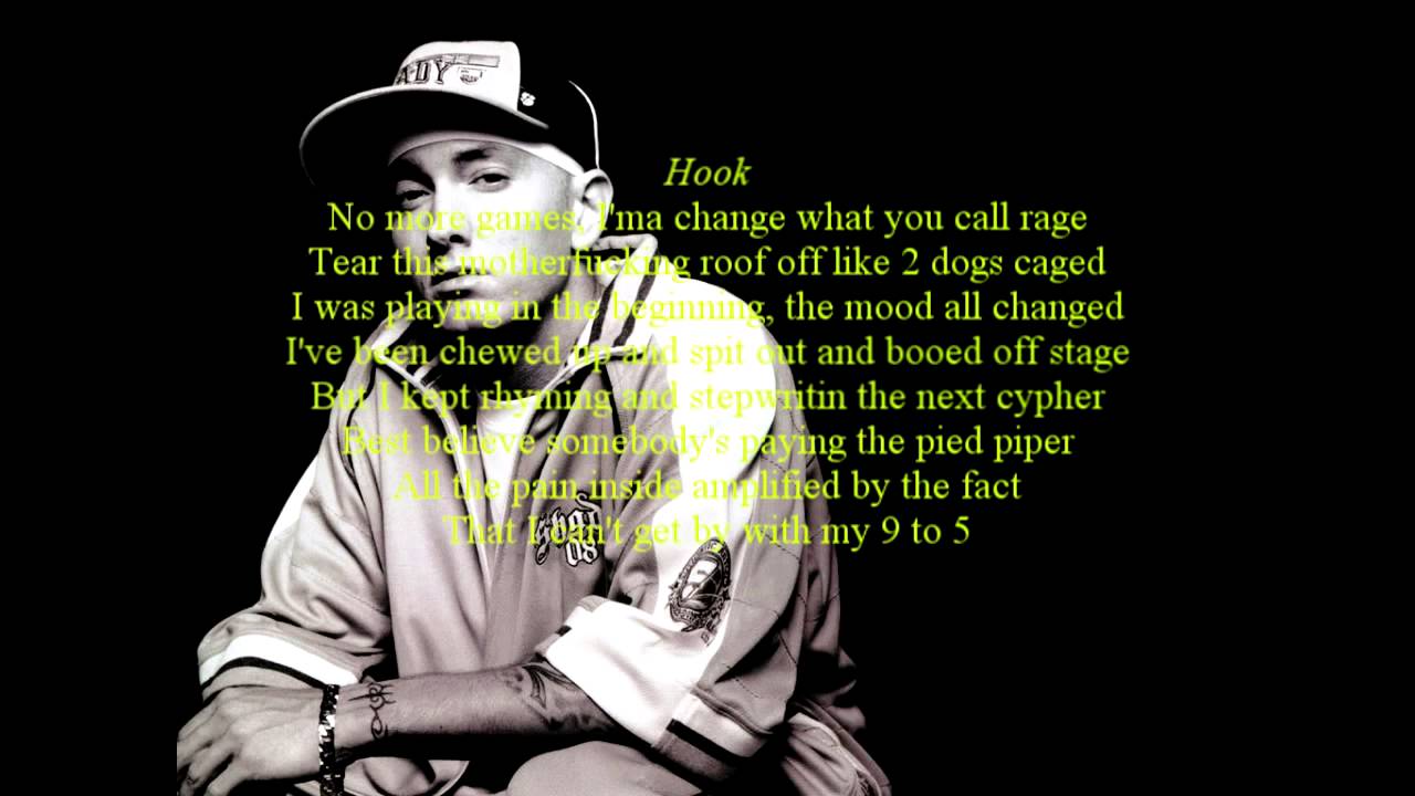 Eminem Lose Yourself w/Lyrics - YouTube