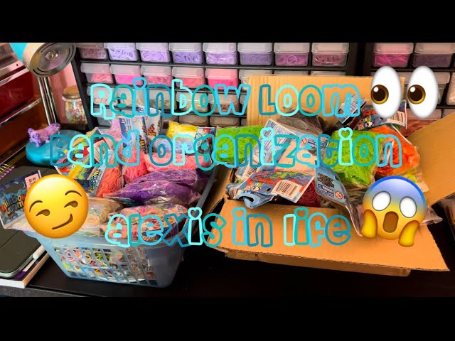 Updated Rainbow Loom Storage! 