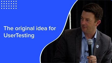 The original idea for UserTesting