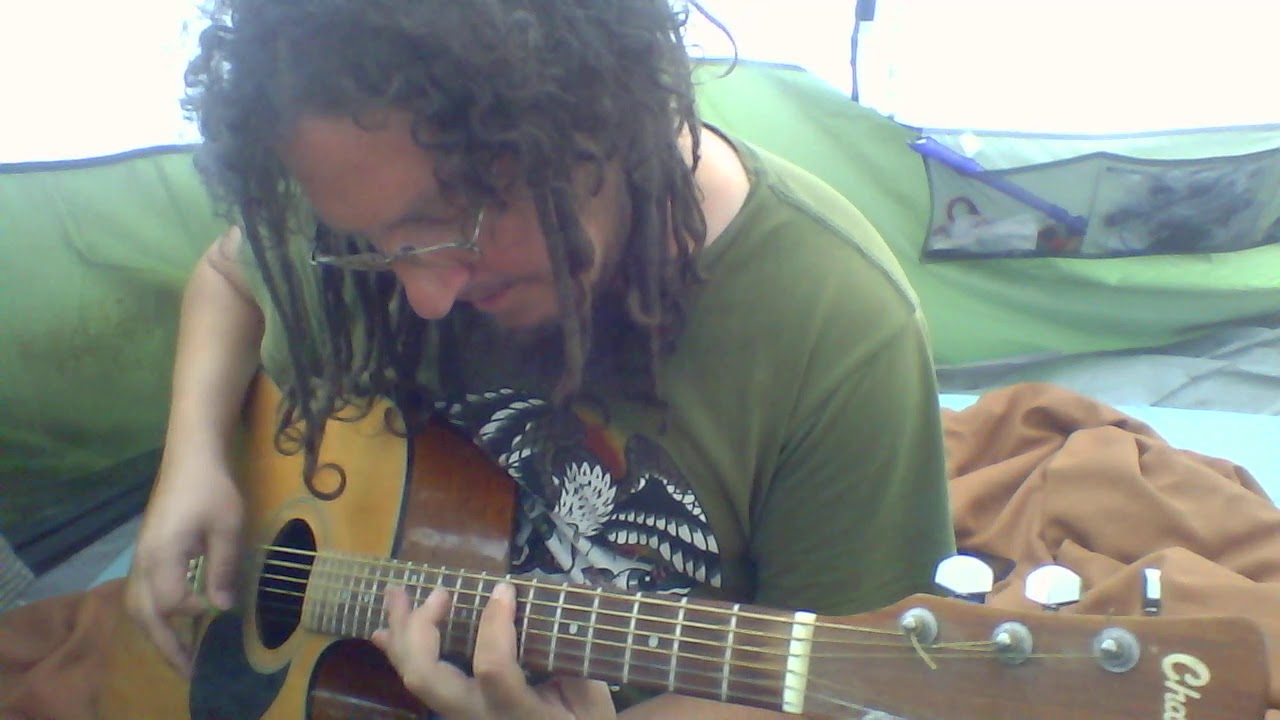 Phantom of the Opera by Iron Maiden. Cover on the acoustic guitar