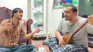 چی میگه دمبوره سیدغفارآغا با نالش های ملا وحید  (مجلس تهران) - Mula Wahid Dambora Sayed Ghafar Agha