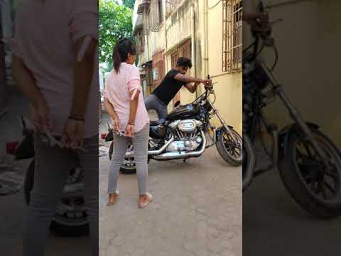 harly devidson #asheeya#nadeem_shaikh786 #comedy#magic#brother vs #sister#shorts#siblingwar