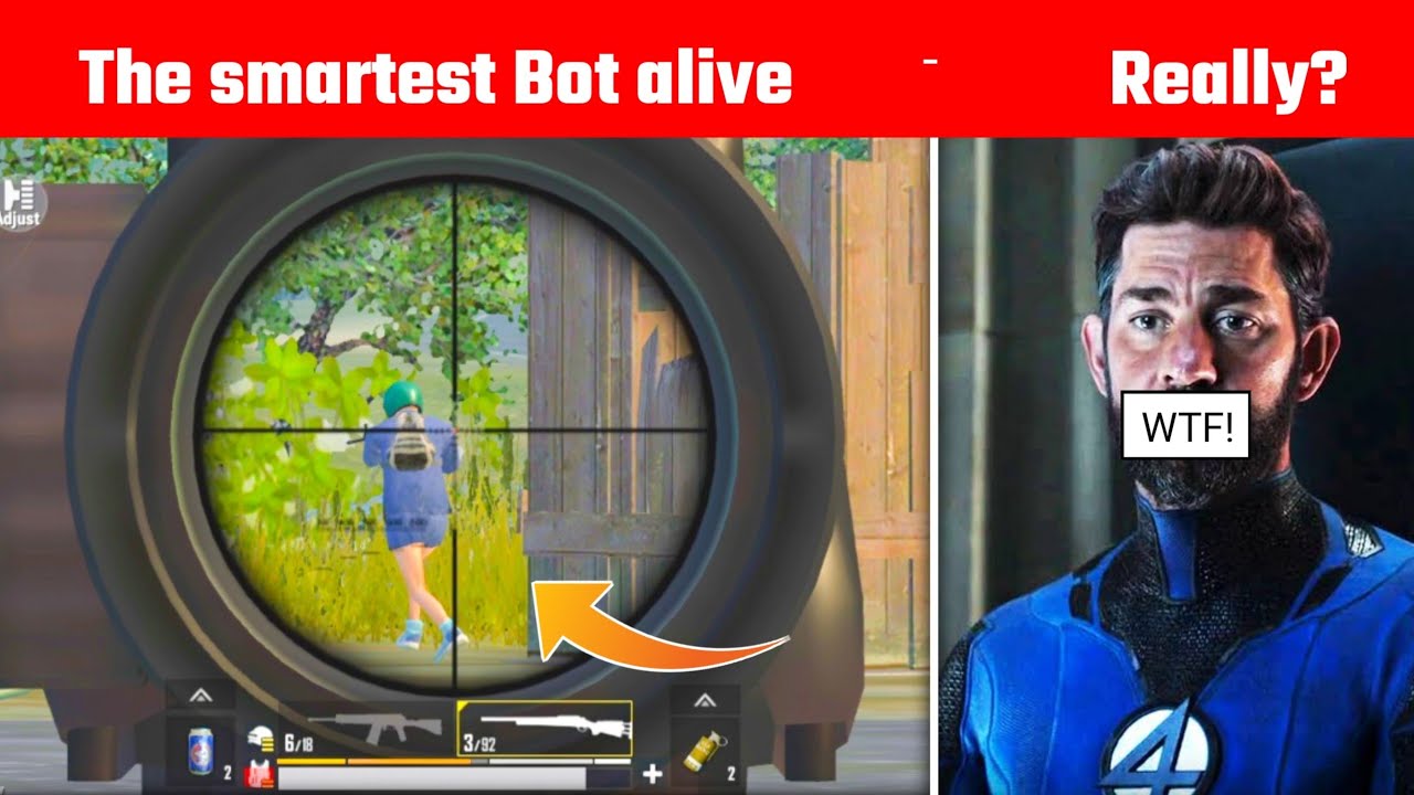 I found the Smartest Bot of this Universe | Pubg lite Action Packed Gameplay By – Gamo Boy