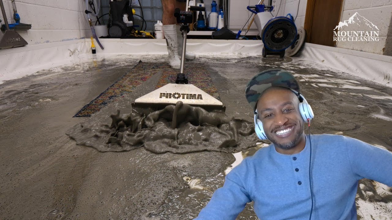 Conquering the Sludge Monster Carpet Cleaning Reaction YouTube