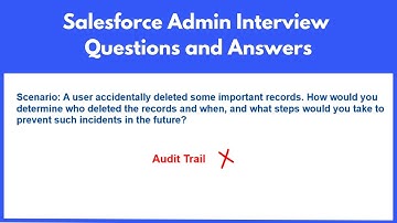 Salesforce Admin Interview Questions and Answers | Scenario based questions for Salesforce Admin