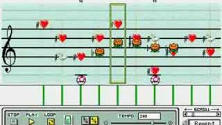 Angry Video Game Nerd Theme on Mario Paint Composer
