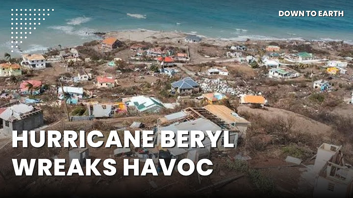 Hurricane Beryl, category 5 storm, thrashes Jamaica with heavy rainfall and winds
