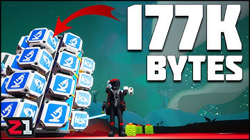 177,000 BYTES ! Collecting Bytes Fast! Astroneer Wanderer Update | Z1 Gaming