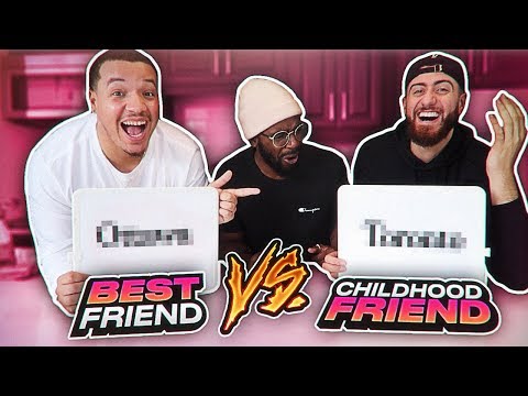 BEST FRIEND VS CHILDHOOD FRIEND CHALLENGE