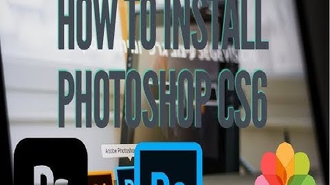 How to install Photoshop CS6 Full version for free...