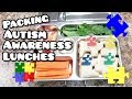 Packing lunches for Autism Awareness - Talking way to much - Bella Boo's Lunches