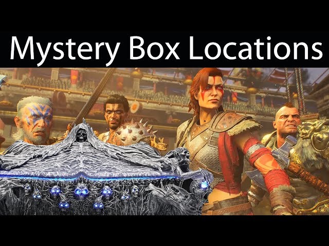 Call of Duty Black Ops 4 IX Mystery Box Locations 
