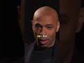 Thierry Henry Reveals When He Was at His Absolute Best #footballshorts #thierryhenry