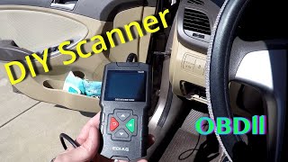 2012 Hyundai Accent O2 Sensor diagnosed with Kingbolen OBDII Scanner.