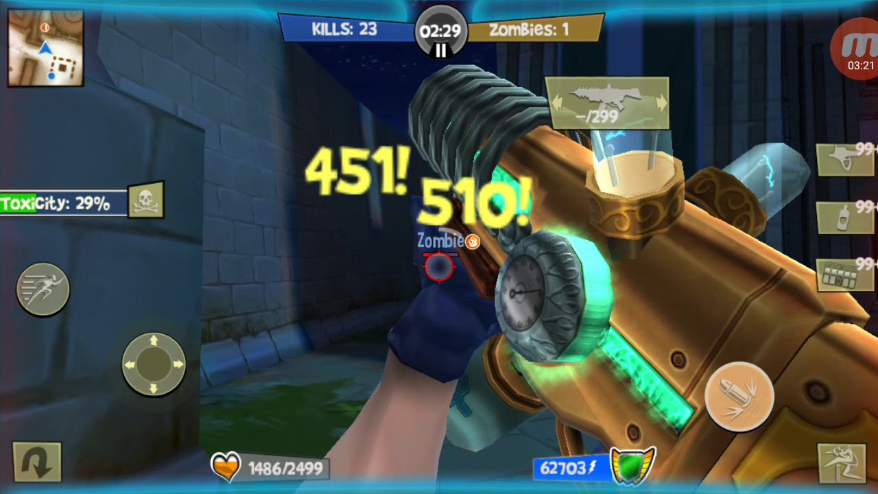 Blitz Brigade - Plasma Emitter Premium Vs Zombies - 