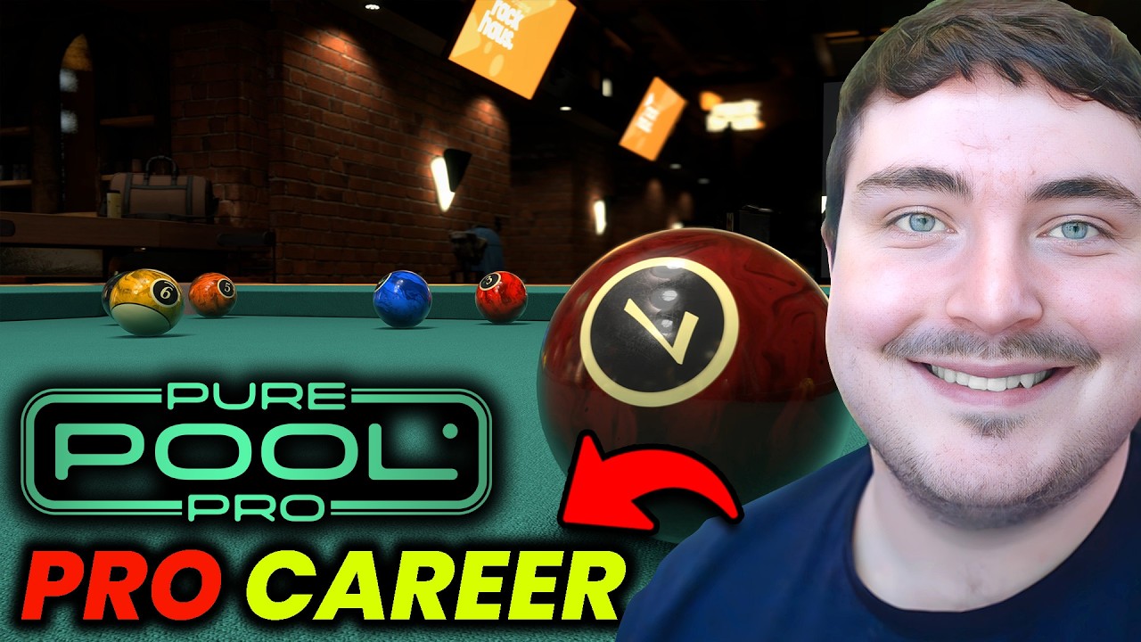PURE POOL PRO PS5 CAREER MODE FIRST LOOK! 🎱 EARLY ACCESS Gameplay & Impressions #ad