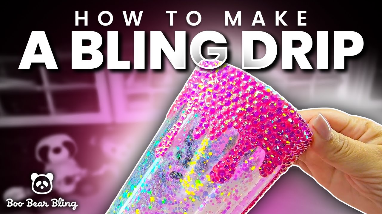 How I Make My Bling Drip Tumblers | Full Step-by-Step Tutorial
