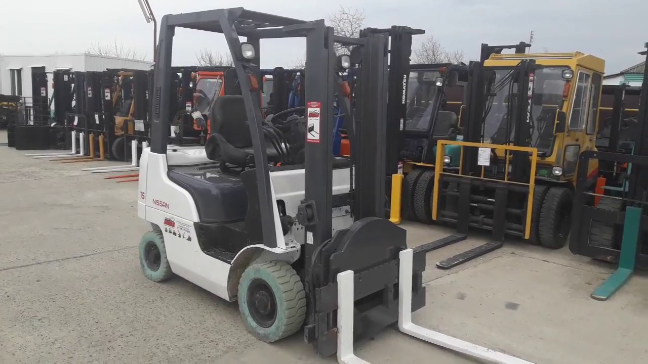 Погрузчик nissan fl01a15u