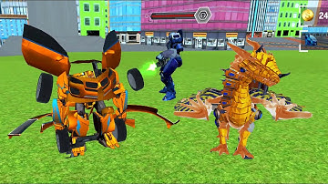 Dragon car robot transforming game _ Trò Chơi Rồng Robot Biến Hình Ô tô _ android gameplay