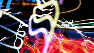 Swirly Abstract Neon Lights-Colorful Glow Sticks Timelapse  -  Motion Graphics Background Video screenshot 5