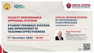 Faculty performance appraisal systems
